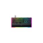 image produit Razer BlackWidow V4 Pro (Switches Jaune) - Clavier Gamer Mécanique (Switches Mécaniques Silencieux, Molette, 8 Touches Macro Dédiées, Repose-Poignet en Similicuir, RGB Chroma) Clavier FR | Noir - livrable en France