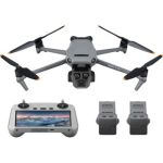 image produit Bundle DJI Mavic 3 Pro Fly More avec DJI RC (radiocommande avec écran), Drone phare à trois caméras avec caméra Hasselblad CMOS 4/3, Transmission vidéo 15 km, Trois batt., Station de recharge - livrable en France