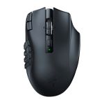 image produit Razer Naga V2 HyperSpeed - Souris de Jeu MMO sans Fil Ergonomique (avec 19 Boutons programmables, sans Fil HyperSpeed (2,4 GHz), Bluetooth, jusqu'à 250 Heures, capteur Optique Focus Pro 30K) Noir