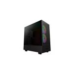 image produit NZXT H5 Flow RGB Noir - CC-H51FB-R1 - Boitier Gaming Compact - Flux d'air élevé - Façade perforée - Panneau latéral en verre trempé - Cable Management - Support radiateur jusqu'à 280mm