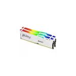 image produit Kingston FURY Beast White RGB XMP 64GB 5200MT/s DDR5 CL40 DIMM Desktop Gaming Memory Kit of 2 - KF552C40BWAK2-64 - livrable en France