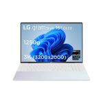 image produit LG gram Style 16Z90RS-G.AD77F - PC portable 16" 1250g, écran OLED WQXGA+ format 16:10, Intel® Evo™ i7-1360P, RAM 32Go, SSD 1To NVMe, Intel Iris Xe Graphics, Windows 11, Clavier AZERTY, Blanc irisé