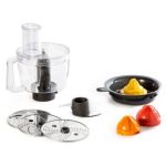 image produit Moulinex Ensemble de 6 accessoires pour robots pâtissiers Coach et I Coach Touch, Bol multifonction + Disques à râper + Lame hachoir + Presse-agrume, Fresh Box XF652012 - livrable en France