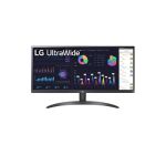 image produit LG UltraWide™ 29WQ60A-B Ecran PC Ultra Large 29" - Dalle IPS résolution UWFHD (2560x1080), 5ms GtG 100Hz, HDR 10, sRGB 99%, AMD FreeSync, inclinable, USB-C, Haut-parleurs intégrés