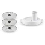 image produit Moulinex Découpe-Légumes XF383110 Accessoire Companion Officiel Râpe Tranche Compatible avec Tous les Robots Cuisine Companion - livrable en France