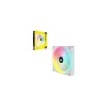 image produit Corsair iCUE Link QX140 RGB à Dôme Magnétique de 140mm Ventilateur - Blanc