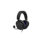 image produit NZXT Relay - Casque PC gaming filaire - AP-WCB40-B2 - Noir - Certifié Hi-Res Audio - Son surround DTS Headphone:X - Léger & Confortable - Micro amovible - Compatible logiciel CAM