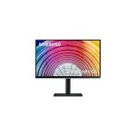 image produit Samsung Écran PC Professionnel 27'' Série S60A Noir, Dalle IPS, QHD (2560 x 1440), HDMI, Display Port, Hub USB, Pied Has et Fonction Pivot