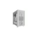 image produit CORSAIR 3000D AIRFLOW - Boîtier PC Mid-Tower - Ventilateurs 3 Broches - Support GPU 4 Emplacements - Convient Pour 8 Ventilateurs 120mm - Design High-Airflow - Blanc - livrable en France