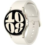 image produit Samsung Galaxy Watch6 3,3 cm (1.3") Super AMOLED 40 mm Numérique 432 x 432 Pixels Écran Tactile Crème WiFi GPS (satel