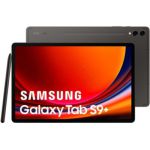 image produit Samsung Galaxy Tab S9+ Tablette Android, 12.4" 256Go de Stockage, Lecteur MicroSD, Wifi, S Pen Inclus, Anthracite, Exclusivité Amazon Version FR