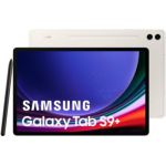 image produit Samsung Galaxy Tab S9+ Tablette avec Galaxy AI, Android, 12.4" 256Go de Stockage, Lecteur MicroSD, Wifi, S Pen Inclus, Crème, Exclusivité Amazon Version FR