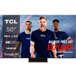 image produit TV QLED TCL Mini LED 50C805 2023