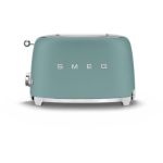 image produit Smeg TSF01EGMEU Toaster 2 Scheiben Smaragdgrün matt