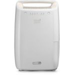 image produit De'Longhi AriaDry DEX210SF Déshumidificateur élimine l'humidité à la maison avec filtration à 3 actions, fonction de séchage, capacité d'humidification 10 l/jour, R290, réservoir d'eau amovible, blanc - livrable en France