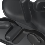 image produit JVC Nearphones, écouteurs True Wireless, Design Oreilles Libres, Water Proof (IPX4) pour Le Running, Micro Fonction Mute, Autonomie 17H, Bluetooth 5.1, HA-NP35T-B (Noir) - livrable en France