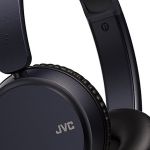 image produit JVC Casque sans Fil avec Bluetooth 5.2, Microphone, Batterie 35h, 3 Modes de Son et égaliseur. Légers, Basses puissantes et Design réglable, HA-S36W-A (Bleu) - livrable en France