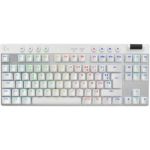 image produit Logitech G PRO X TKL LIGHTSPEED Gaming Keyboard - BLANC - livrable en France