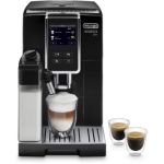 image produit De'Longhi Dinamica Plus ECAM 370.70.B, Machine Expresso avec Broyeur, Système LatteCrema, Technologie Smart One Touch, Ecran Tactile Complet, Fonction My, 1.8l, Noir