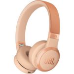 image produit JBL Live 670NC Casque supra-auriculaire, Bluetooth 5.3, connexion multi-source, Réduction de Bruit Adaptative et Smart Ambient, jusqu'à 65 heures d'autonomie, beige