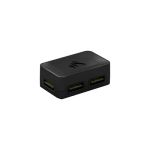 image produit CORSAIR iCUE Link 4-Way Signal Splitter - pour Les Installations de Refroidissement Personnalisées - Fixation Magnétique - Nécessite Le Hub du Système iCUE Link (Vendu Séparément) - Noir