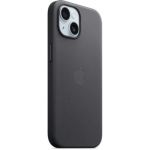 image produit Apple Coque en Tissage Fin avec MagSafe pour iPhone 15 - Noir ​​​​​​​