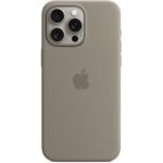 image produit Apple Coque en Silicone avec MagSafe pour iPhone 15 Pro Max - Argile ​​​​​​​