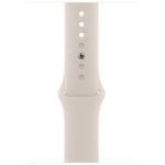 image produit Apple Watch Band - Bracelet Sport - 45 mm - Lumière stellaire - S/M - livrable en France