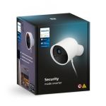 image produit Philips Hue Secure, Caméra HD 1080P Filaire, Utilisation intérieure ou extérieure, contrôle avec Une Seule Application, Blanc - livrable en France