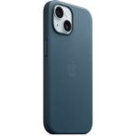 image produit Apple Coque en Tissage Fin avec MagSafe pour iPhone 15 - Bleu Pacifique ​​​​​​​