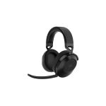 image produit Corsair HS65 Wireless Casque de Jeu Multiplateforme avec Bluetooth - Son Dolby 7.1 Surround - Microphone Omnidirectionnel - Compatible iCUE - PC, Mac, PS5, PS4, Nintendo Switch, Mobile - Carbon - livrable en France