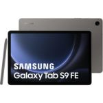 image produit Samsung Galaxy Tab S9 FE Tablette, 10.9'' 5G 256Go, S Pen inclus, Batterie longue durée, Certification IP 68, Anthracite, Version FR