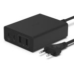 image produit Belkin Chargeur USB GaN (108 W) pour plusieurs appareils, 2 ports USB-C et 2 ports USB-A, station de recharge rapide pour MacBook, Pro, Air, iPhone, iPad Pro, Air, Galaxy, Pixel, Apple Watch, etc.
