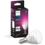 image produit Philips Hue White and color ambiance, ampoule LED connectée sphérique compatible Bluetooth, E14, fonctionne avec Alexa, Google Assistant et Apple Homekit - livrable en France