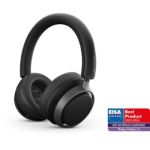 image produit Fidelio L4 Casque sans Fil Bluetooth Supra-auriculaire à réduction de Bruit - Excellente qualité d'appel, Compatible avec Les Assistants vocaux et jusqu'à 50 Heures de Lecture de Musique - Noir - livrable en France