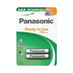 image produit Panasonic Stay Charged - batterie rechargeable ( 750 mAh , 1,2 V , 2 unités ) , blanc, vert
