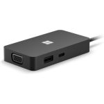 image produit Surface Microsoft Travel Hub - Adaptateur Multiport USB-C, Hub USB-C 5 en 1 Compact, léger et Facile à Transporter - Compatible Windows, Chrome OS, macOS, Android