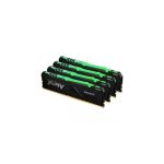 image produit Kingston FURY Beast RGB 32GB 3200MT/s DDR4 CL16 DIMM (Kit of 4) Computer Memory KF432C16BB2AK4/32 - livrable en France