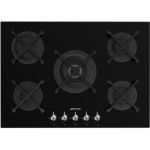 image produit SMEG PV375N, Plaque de cuisson à gaz CLASSICA, Black