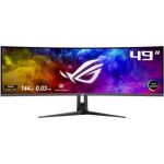 image produit ASUS ROG Swift OLED PG49WCD - Moniteur Gaming incurvé DQHD 49" - 144 Hz, 0,03 ms GtG, G-Sync, FreeSync, HDR 400 - Panneau QD-OLED, 32:9, 5120x1440, DP DSC, HDMI 2.1, Hub USB, 90W USB-C, Ergonomique