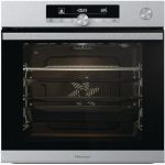 image produit Hisense BSA66334PX Four pyrolytique à vapeur 100% + fonction friteuse à air sans huile, grande capacité 77 L, cuisson simultanée 5 niveaux, ventilateur XXL, Pizza mode 300°, portes amovibles inox