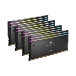 image produit CORSAIR Dominator Titanium RGB DDR5 RAM 64GB (4x16GB) DDR5 6000MHz CL36 Intel XMP Mémoire Informatique Compatible iCUE - Noir (CMP64GX5M4B6000C36) - livrable en France