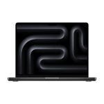 image produit MacBook Apple MacBook Pro 14'' 512 Go SSD 48 Go RAM Puce M3 Max CPU 16 coeurs GPU 40 coeurs Noir Sideral Nouveau
