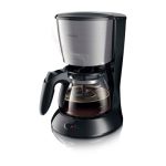 image produit Philips HD7462/20 Cafetière Daily Noir et métal 1000 W Aroma Swirl