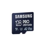 image produit Samsung Carte Mémoire MicroSDXC, PRO Ultimate MB-MY128SA/WW, 128 Go, vitesse de lecture jusqu'à 200 Mo/s, fournie avec adaptateur SD