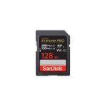 image produit SanDisk Extreme PRO 128 Go Carte SDXC, Carte SD V60, UHS-II, 6K, 4K UHD, Vitesse de Lecture jusqu'à 280 Mo/s, logiciel de récupération des données RescuePRO Deluxe, Class 10, U3 - livrable en France