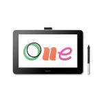 image produit Tablette de Dessin Wacom One 13 Touch avec écran Multi-Touch 13,3” Full HD 99% sRGB, Stylet à résonance électromagnétique sans Pile ni Batterie Inclus, pour Windows, Mac, Chromebook & Android