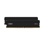 image produit Crucial Pro RAM DDR5 48Go Kit (2x24Go) 6000MHz, Intel XMP 3.0, Mémoire RAM de Bureau (PC) - CP2K24G60C48U5