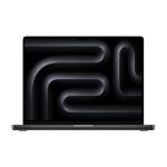image produit MacBook Apple MacBook Pro 16'' 1 To SSD 96 Go RAM Puce M3 Max CPU 14 coeurs GPU 30 coeurs Noir Sideral Nouveau