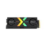 image produit PNY SSD Interne CS3150 XLR8 Gaming Epic-X RGB™ 2TB M.2 NVMe avec dissipateur RGB - M280CS3150XHS-2TB-RB